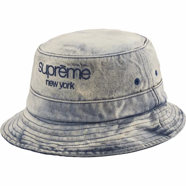 Supreme Chino Twill Crusher - Dirty Indigo (front)