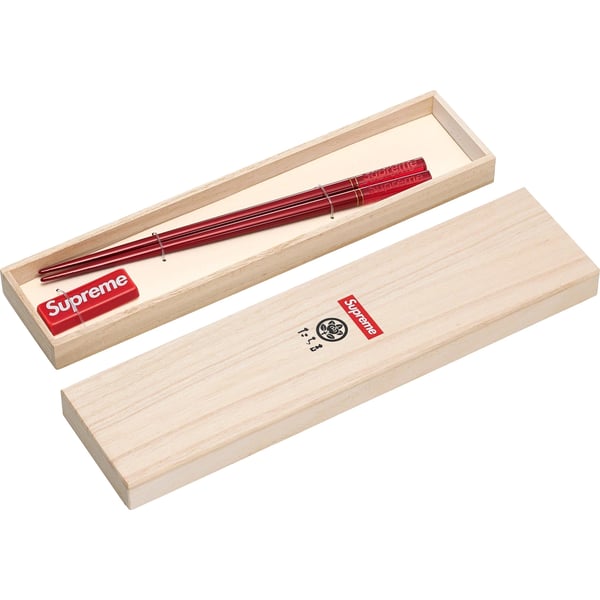 Supreme Chopstick Set - Red (front)