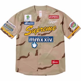 Supreme Chosen One Baseball Jersey Desert Camo