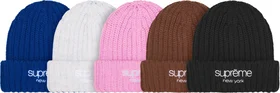 Supreme Chunky Rib Classic Logo Beanie