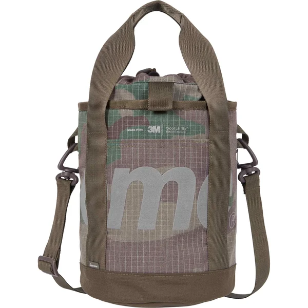 Supreme Cinch Bag - Woodland Camo (front)