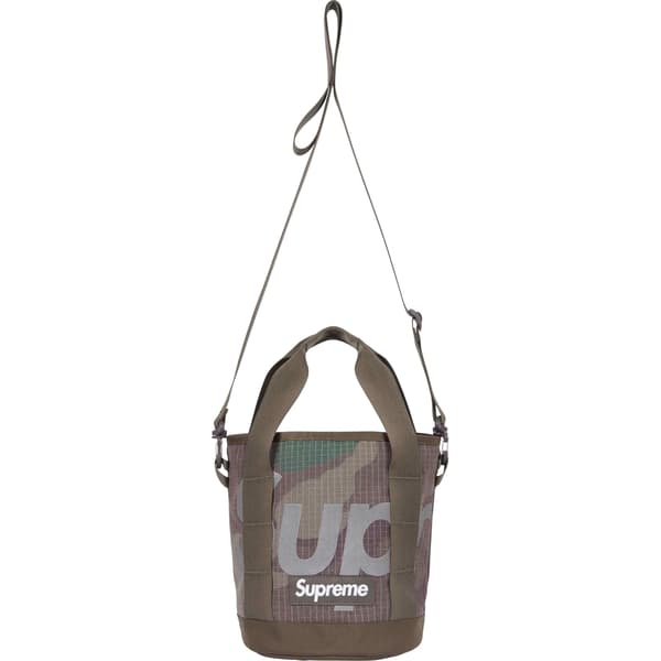 Supreme Cinch Bag - Woodland Camo (front)
