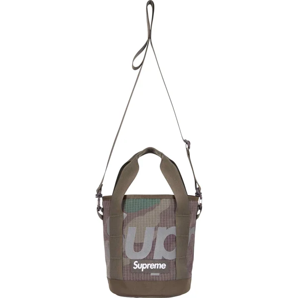 Supreme Cinch Bag - Woodland Camo (front)
