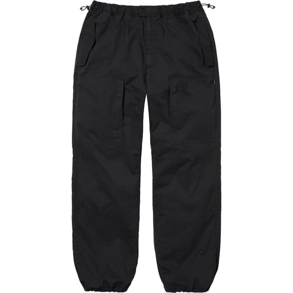 Supreme Cinch Pant - Black (front)