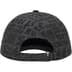Supreme Cities Jacquard 6-Panel - Black (front)