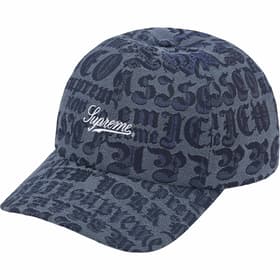Supreme Cities Jacquard 6-Panel Blue