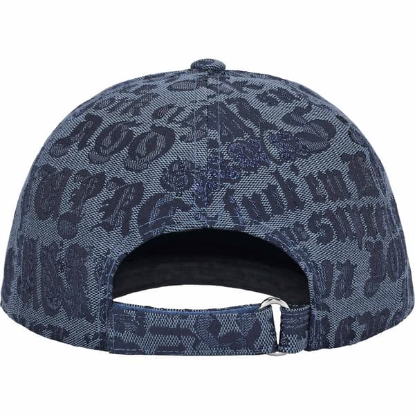Supreme Cities Jacquard 6-Panel - Blue (front)