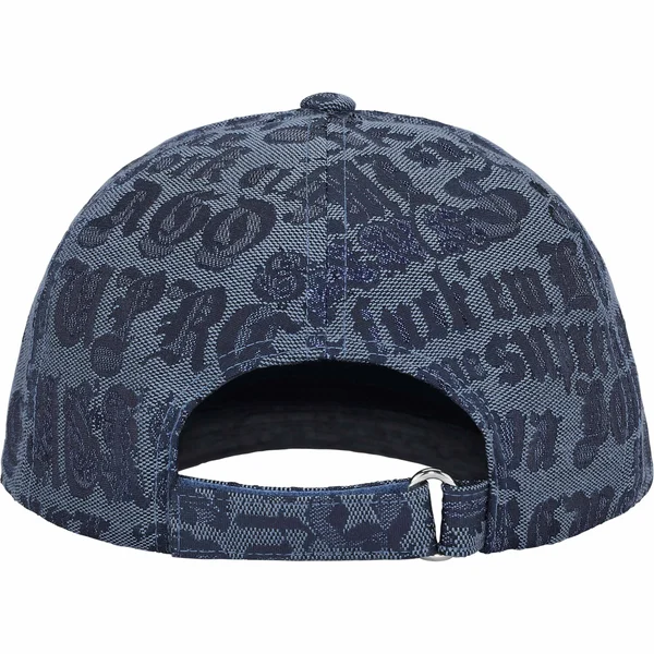 Supreme Cities Jacquard 6-Panel - Blue (front)