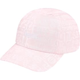Supreme Cities Jacquard 6-Panel Light Pink