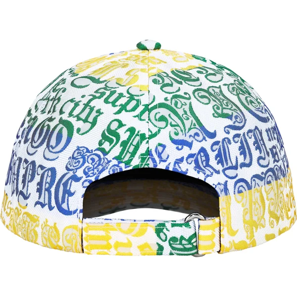 Supreme Cities Jacquard 6-Panel - Multicolor (front)