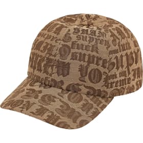 Supreme Cities Jacquard 6-Panel Tan