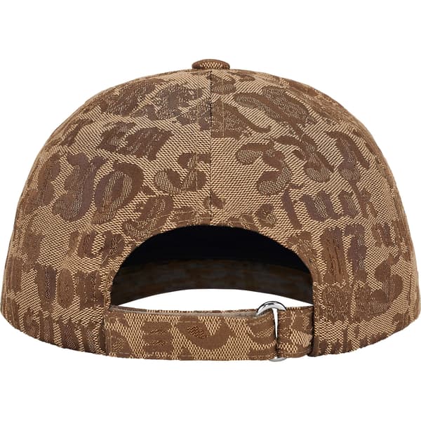 Supreme Cities Jacquard 6-Panel - Tan (front)