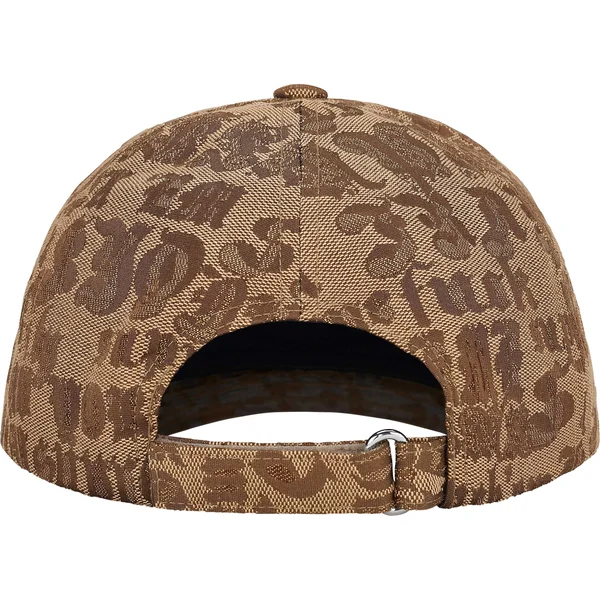 Supreme Cities Jacquard 6-Panel - Tan (front)
