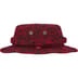 Supreme Cities Jacquard Boonie - Red (front)