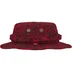 Supreme Cities Jacquard Boonie - Red (front)