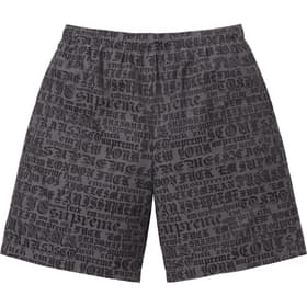 Supreme Cities Jacquard Short Black