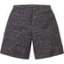 Supreme Cities Jacquard Short - Black (front)