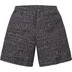 Supreme Cities Jacquard Short - Black (front)