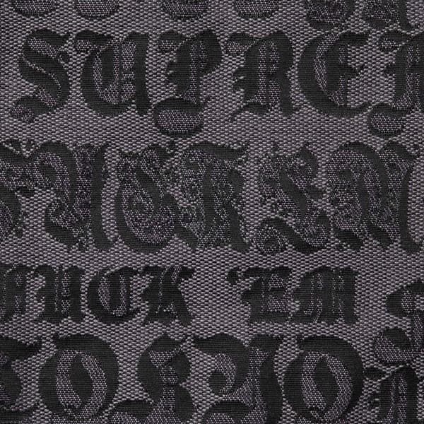 Supreme Cities Jacquard Short - Black (front)