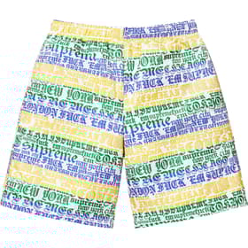Supreme Cities Jacquard Short Multicolor