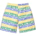 Supreme Cities Jacquard Short - Multicolor (front)