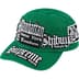 Supreme City Patches 6-Panel - Green (front)