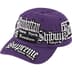 Supreme City Patches 6-Panel - Purple (front)