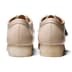 Supreme Clarks Originals Patent Leather Wallabee - Natural (front)