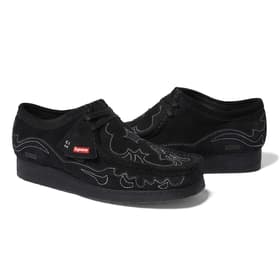 Supreme Clarks Originals Wallabee Black