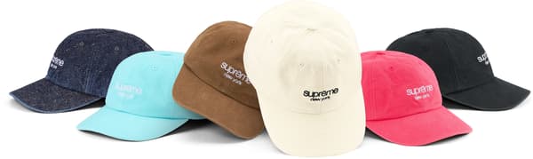 Supreme Classic Logo 6-Panel - Product Image