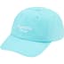 Supreme Classic Logo 6-Panel - Light Blue (front)