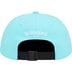Supreme Classic Logo 6-Panel - Light Blue (front)