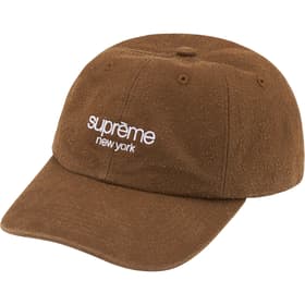 Supreme Classic Logo 6-Panel Olive Brown