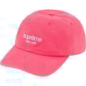 Supreme Classic Logo 6-Panel Pink