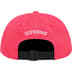Supreme Classic Logo 6-Panel - Pink (front)