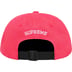 Supreme Classic Logo 6-Panel - Pink (front)