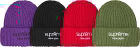 Supreme Classic Logo Chunky Ribbed Beanie