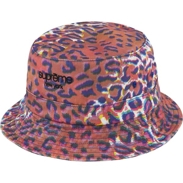 Supreme Classic Logo Crusher - Leopard (front)