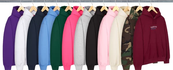 Supreme Classic Logo Shop Hooded Sweatshirt - Product Image