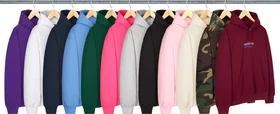 Supreme Classic Logo Shop Hooded Sweatshirt