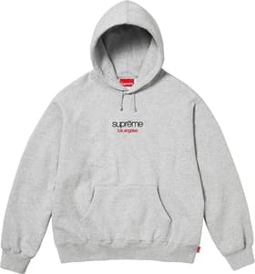 Supreme Classic Logo Shop Hooded Sweatshirt Los Angeles