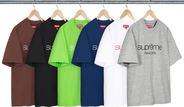 Supreme Classic Logo S/S Top - Product Image