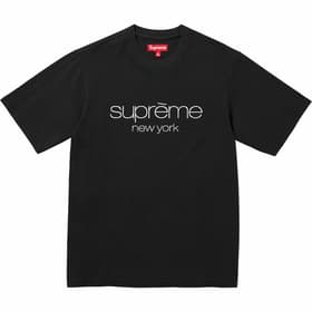 Supreme Classic Logo S/S Top Black