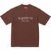 Supreme Classic Logo S/S Top - Brown (front)