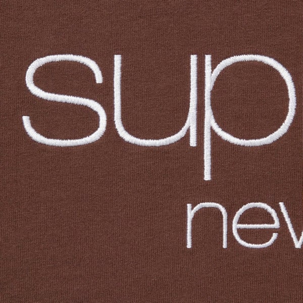 Supreme Classic Logo S/S Top - Brown (front)