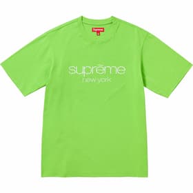 Supreme Classic Logo S/S Top Lime