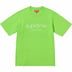Supreme Classic Logo S/S Top - Lime (front)