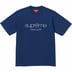 Supreme Classic Logo S/S Top - Navy (front)