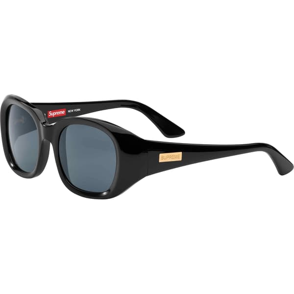 Supreme Cleo Sunglasses - Black (front)