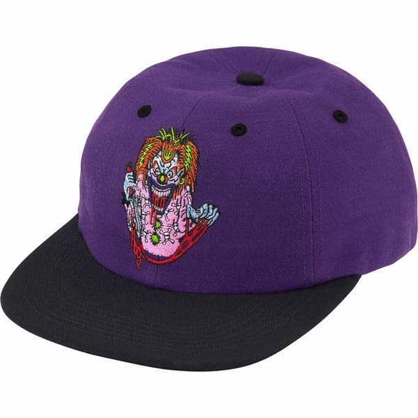 Supreme Clown 6-Panel - Purple (front)